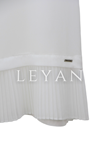 Pilise Detaylı Kolsuz Tunik- LYN01415   Ekru