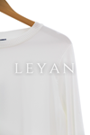 Pilise Detaylı Uzun Kollu Tunik- LYN01423  Ekru