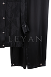 My312 Çıtçıtlı Cepli Jakar Takım- LYN04190 Siyah