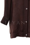 My312 Çıtçıtlı Cepli Jakar Takım- LYN04190 Kahve