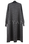 Dule Simli Leopar Desen Kap- LYN04208 Antrasit