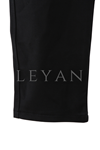 Çelik Örme Pantolon- LYN04223 Siyah