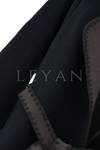 Kemerli Triko Ceket- LYN03283 Kahve