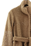 Fuat Gürşen Kolu İşlemeli Kaban- LYN03190 Camel