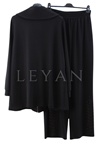 Orhan Store İşleme Detaylı Takım- LYN04258 Siyah