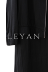 Nuss Bumber Ceketli Elbise- LYN04263 Siyah