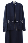Nuss Bumber Ceketli Elbise- LYN04263 Lacivert