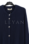 Dule Fermuar Cepli Hırka- LYN04249 Lacivert