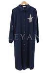 Taş Detaylı Tunik- LYN04274 Lacivert