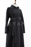 Orhan Paraşüt Detaylı Kap- LYN04289 Siyah