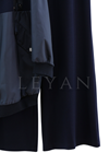 Orhan Store Paraşüt Detaylı Takım- LYN04288 Lacivert