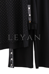 Orhan Store Taşlı Takım- LYN04231 Siyah