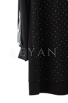Orhan Store Taşlı Takım- LYN04231 Siyah