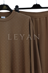 Orhan Store Taşlı Takım- LYN04231 Taba