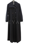 Orhan Store Yaka Ve Kol Detaylı Kap- LYN04325 Siyah