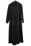 Orhan Store Yaka Ve Kol Detaylı Kap- LYN04325 Siyah