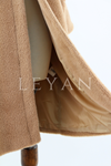 Orhan Store Kolları İşlemeli Kaban- LYN04344 Camel