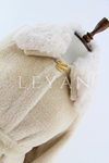 Orhan Store Kolları İşlemeli Kaban- LYN04344 Bej