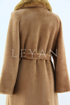 Orhan Store Kolları İşlemeli Kaban- LYN04344 Camel