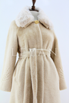 Orhan Store Kolları İşlemeli Kaban- LYN04344 Bej