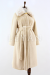 Orhan Store Kolları İşlemeli Kaban- LYN04344 Bej