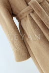 Orhan Store Kolları İşlemeli Kaban- LYN04344 Camel