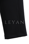 Sentez Milano Boru Paça Pantolon- LYN04351 Siyah