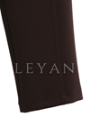 Sentez Milano Boru Paça Pantolon- LYN04351 Kahve