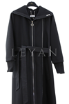 Orhan Store Paraşüt Detaylı Kap- LYN04200 Siyah