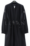 Orhan Store Paraşüt Detaylı Kap- LYN04078 Siyah