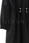 Orhan Store Paraşüt Detaylı Kap- LYN04078 Siyah
