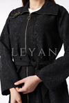 Orhan Store Yanları Zımbalı Simli Kap- LYN03411 Siyah