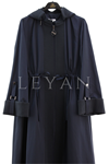Orhan Store Kapşonlu Paraşüt Kap- LYN02802 Lacivert