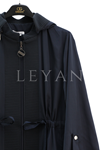 Orhan Store Kapşonlu Paraşüt Kap- LYN02802 Lacivert