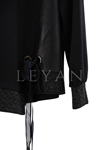 Orhan Store Kuşgözü Detaylı Takım- LYN03930 Siyah