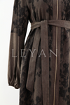 Orhan Store Astarlı Qupra Ferace- LYN04346 Kahve