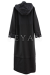 Orhan Store Paraşüt Detaylı Kap- LYN04366 Siyah