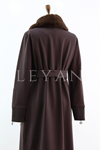 Orhan Store Deri Detaylı Fermuarlı Kap- LYN04365 Kahve