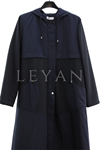 Orhan Store Paraşüt Detaylı Kap- LYN02799 Lacivert