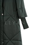 Orhan Store Kolları Ribana Detaylı Şişme Mont- LYN01818 Yeşil