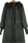 Orhan Store Kolları Ribana Detaylı Şişme Mont- LYN01818 Yeşil