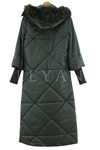 Orhan Store Kolları Ribana Detaylı Şişme Mont- LYN01818 Yeşil