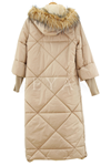 Orhan Store Kolları Ribana Detaylı Şişme Mont- LYN01818 Bej