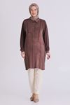 Behrem Tunik- LYN04368 Kahve