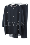 Müsemma Leylak Takım- LYN04422 Siyah