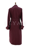 Nuss Kolları Kemerli Kap- LYN04468 Mürdüm