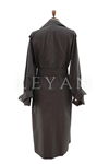 Nuss Kolları Kemerli Kap- LYN04468 Kahve