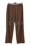 Dule İnce Oysho Pantolon- LYN04480 Kahve