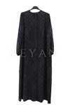 Orhan Store Yakma Ferace- LYN02526 Siyah