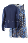 Orhan Store Etekli Takım- LYN04548 Lacivert